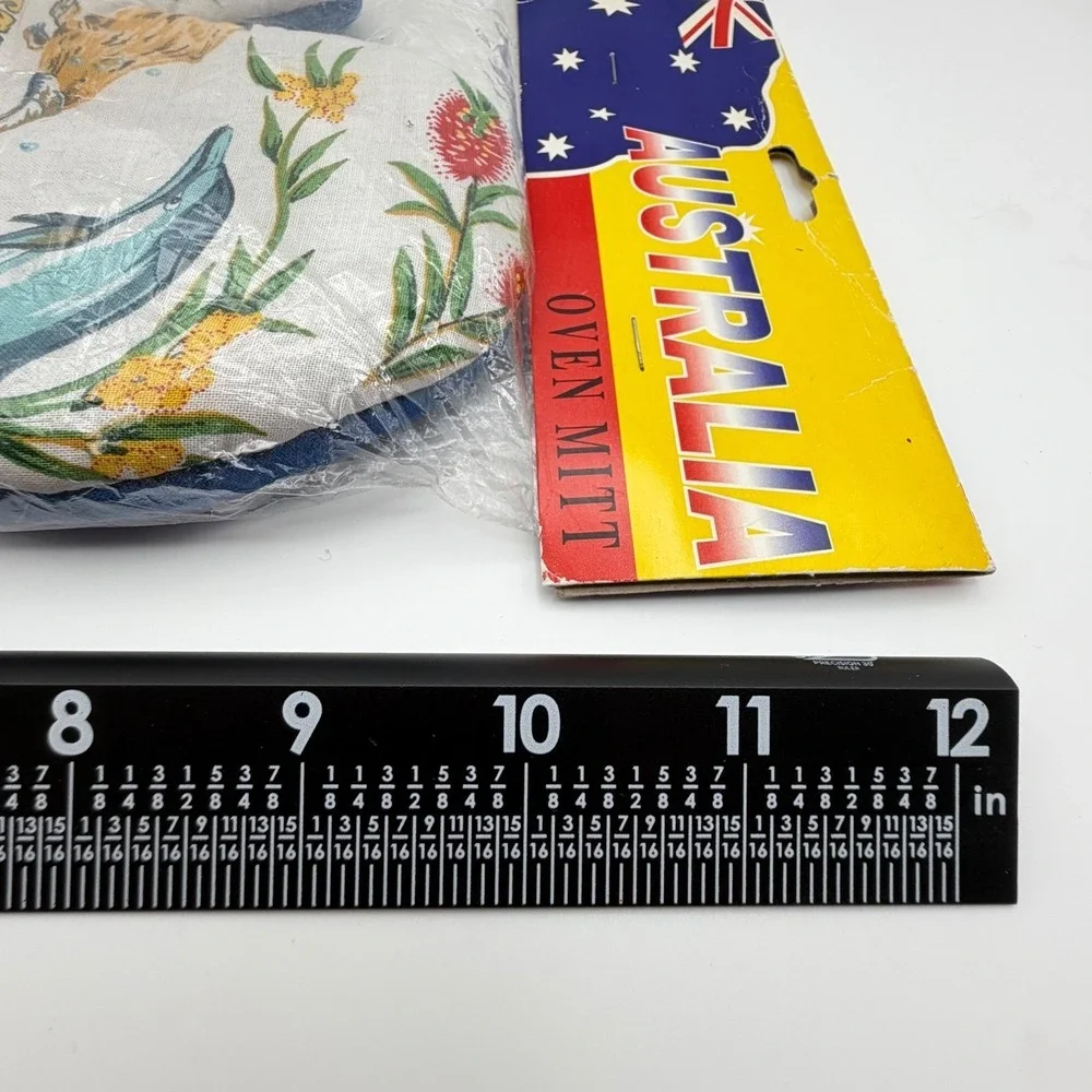 Australia Oven Mitt Map Koala Kangaroo Dolphin Souvenir Kitchen Cooking Gift New
